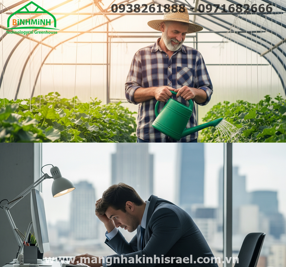 Từ Lều Bạt Đến Màng Nhà Kính: Chuyện Anh Kỹ Sư Biến Vườn Bỏ Hoang Thành Trang Trại Công Nghệ Cao