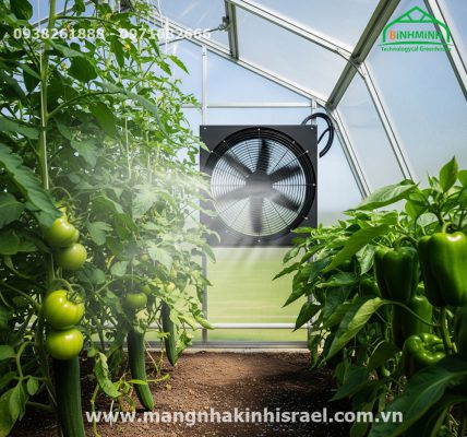 Quạt Đối Lưu Không Khí Màng Nhà Kính – Giải Pháp Tối Ưu Cho Nông Nghiệp Hiện Đại